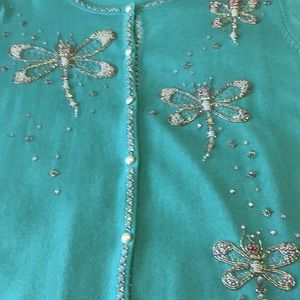 Mint Green spring Sweater by  BOB MACKIE